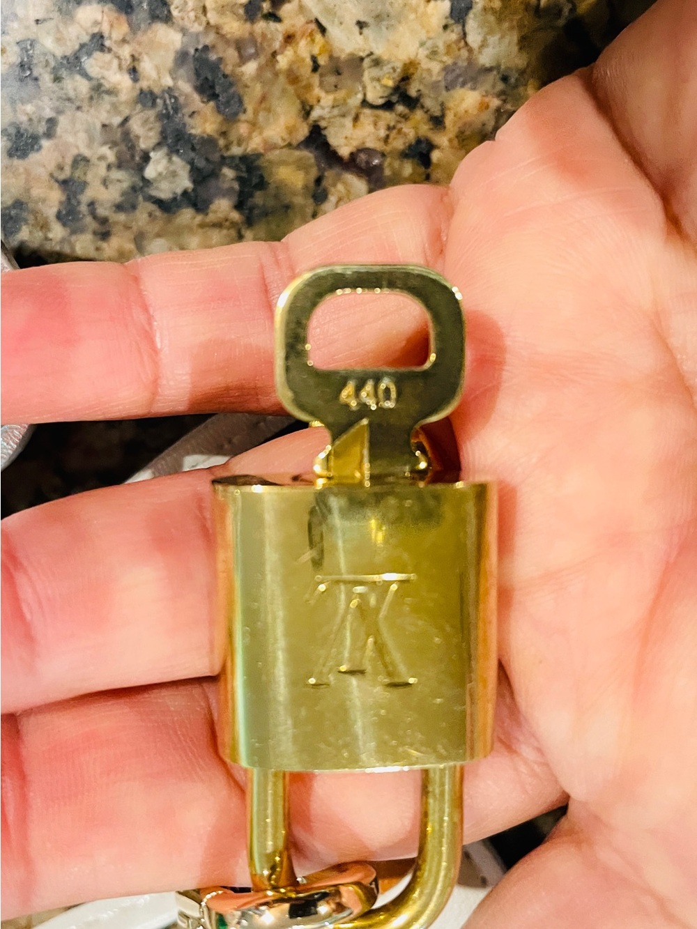 Louis vuitton Lock and Key with two unbranded Bag Charms - Picture 2 of 2